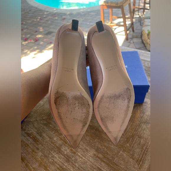 Stuart Weitzman  Suede Mira Mules - Picture 5 of 5